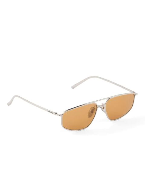Prada Eyewear metal frame sunglasses - Silver - zdjęcie produktu nr 2