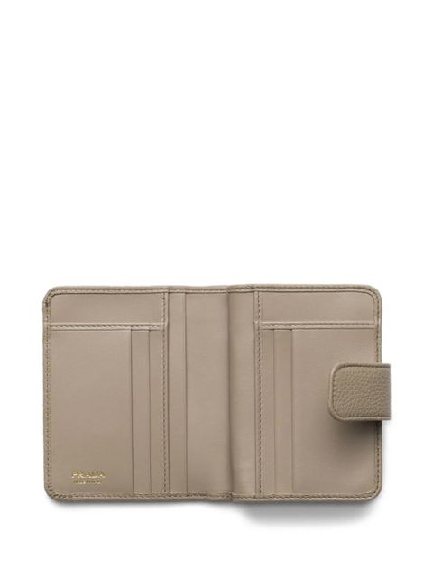 Prada small textured wallet - Neutrals - zdjęcie produktu nr 2