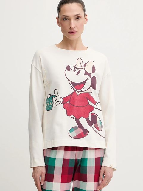 United Colors of Benetton piżama bawełniana - zdjęcie produktu nr 1