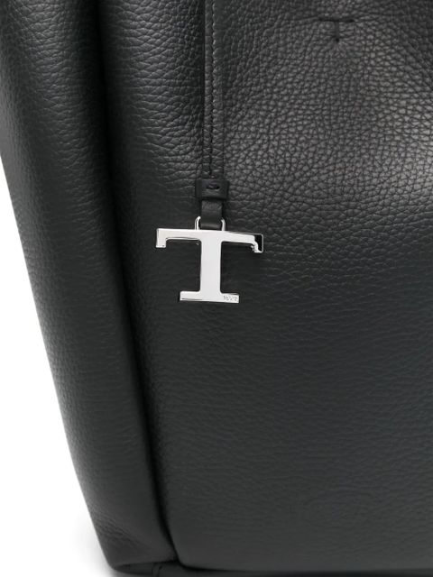 Tod's leather shoulder bag - Black
