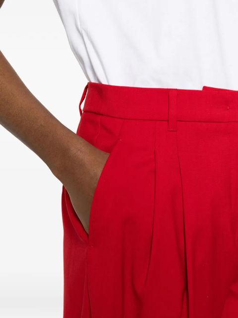 Max Mara pleated trousers - Red