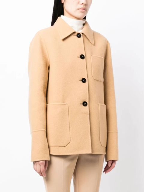 Jil Sander single-breasted wool jacket - Neutrals - zdjęcie produktu nr 2
