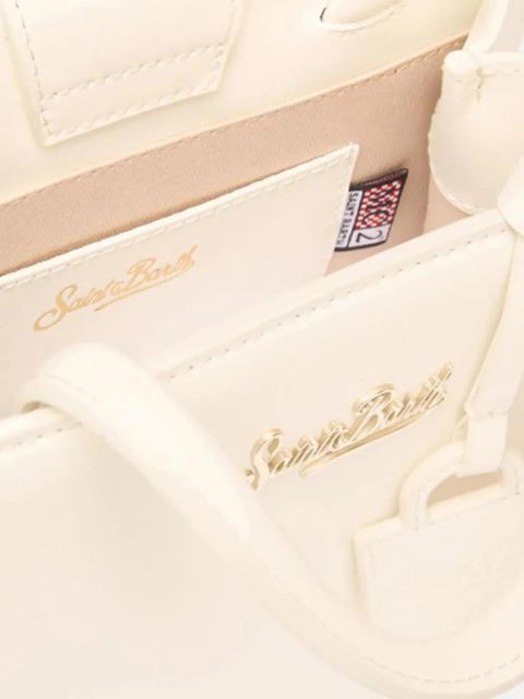 MC2 Saint Barth top-handle charm leather tote bag - Neutrals - zdjęcie produktu nr 2