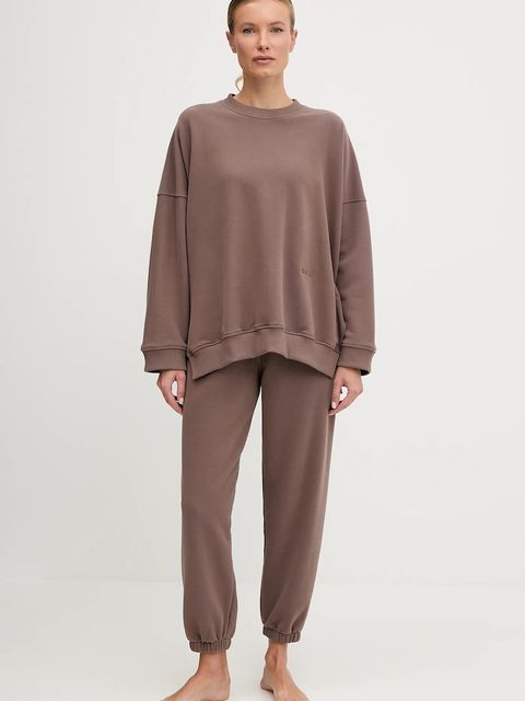 JOYINME bluza dresowa Kind kolor brązowy gładka Kind