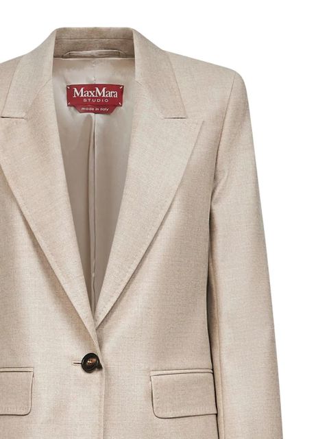 Max Mara notch-lapels blazer - Neutrals - zdjęcie produktu nr 2