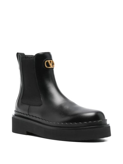 Valentino Garavani Beatle Chelsea boots - Black - zdjęcie produktu nr 2