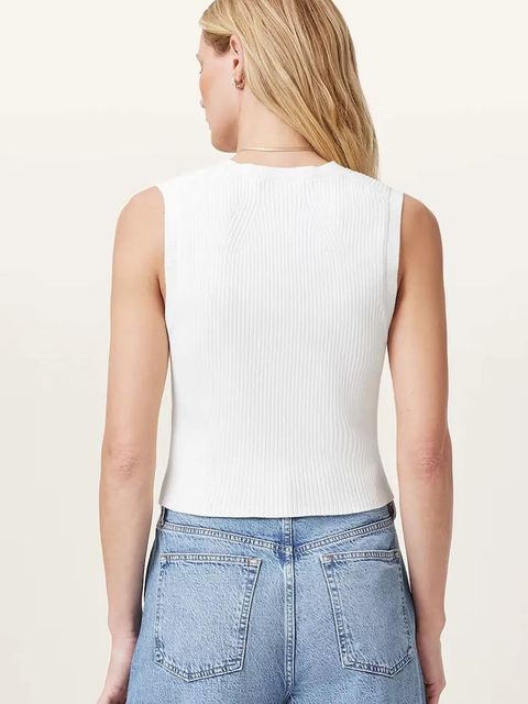 AllSaints top damski z wiskozy - zdjęcie produktu nr 1