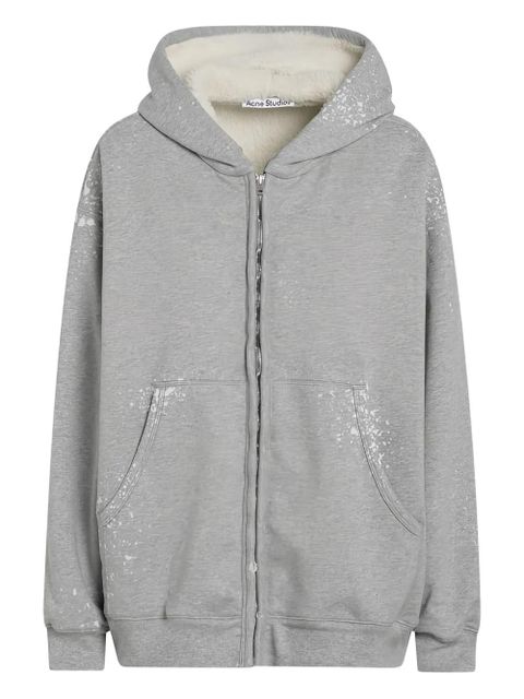 Acne Studios zip-up hoodie - Grey - zdjęcie produktu nr 1
