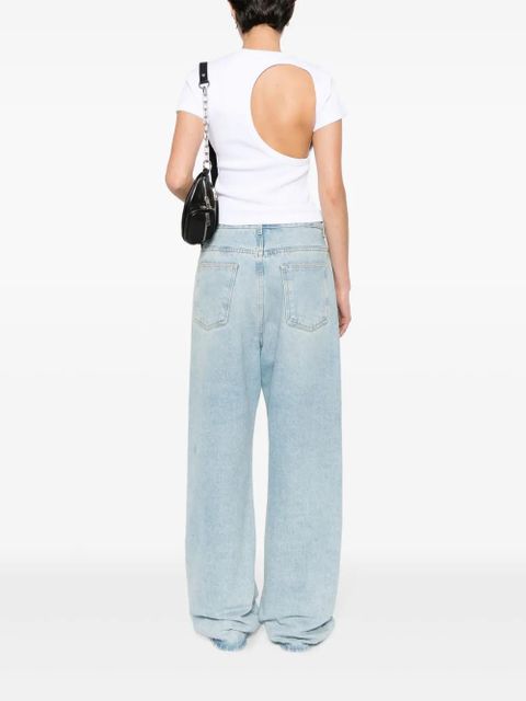 Axel Arigato cut-out ribbed T-shirt - White - zdjęcie produktu nr 2