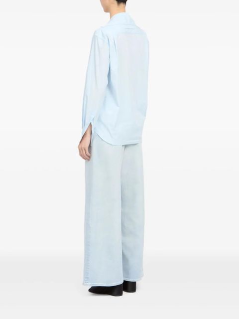 MM6 Maison Margiela long-sleeves shirt - Blue