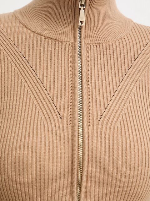 Guess sukienka HARLEY kolor beżowy mini dopasowana W5BK45 Z0572