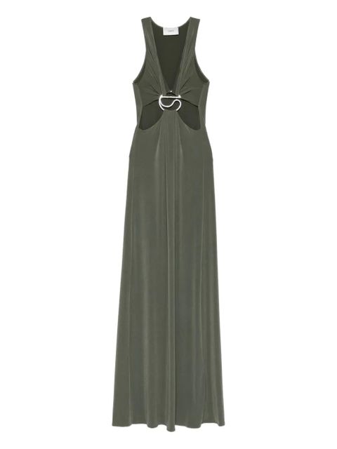 Coperni cutout maxi dress - Green - zdjęcie produktu nr 1