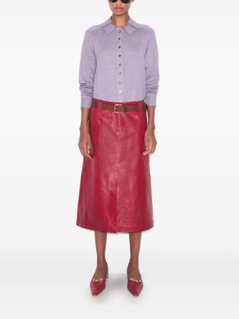 Tory Burch silk cardigan - Purple - zdjęcie produktu nr 2