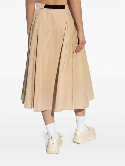 Moncler belted midi skirt - Neutrals