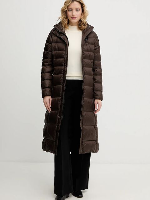 Blauer kurtka puchowa ANITA kolor brązowy przejściowa BLDK03101 - zdjęcie produktu nr 2