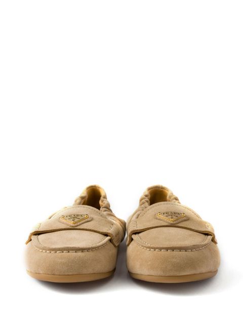 Prada suede loafers - Brown