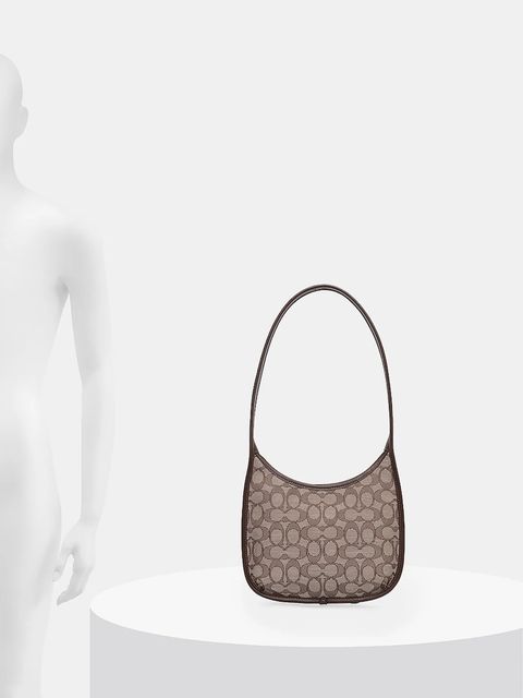 Coach torebka kolor szary CBH25