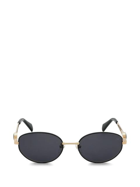 Blumarine oval-frame sunglasses - Black - zdjęcie produktu nr 1