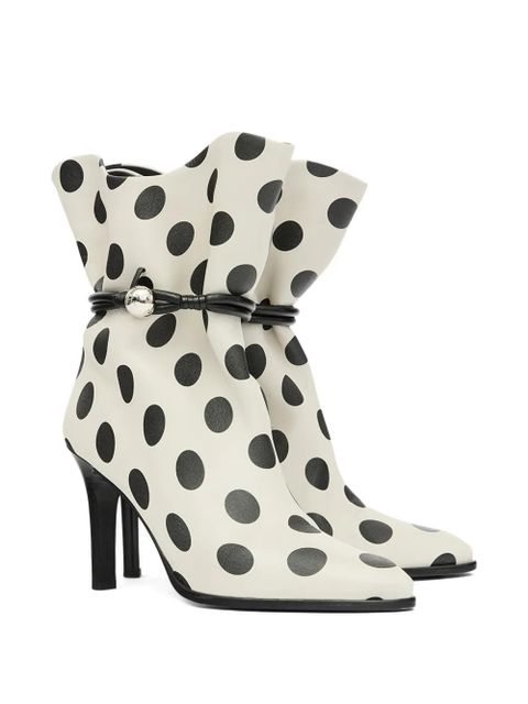 ISABEL MARANT 90mm Lolya boots - White - zdjęcie produktu nr 2