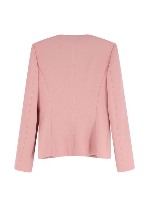Valentino Garavani V-neck bow-detail jacket - Pink - zdjęcie produktu nr 2