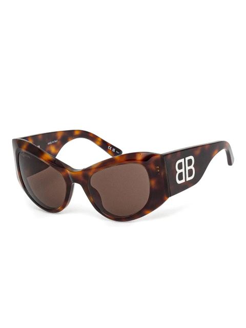 Balenciaga Eyewear Bossy tortoiseshell-frame sunglasses - Brown - zdjęcie produktu nr 2