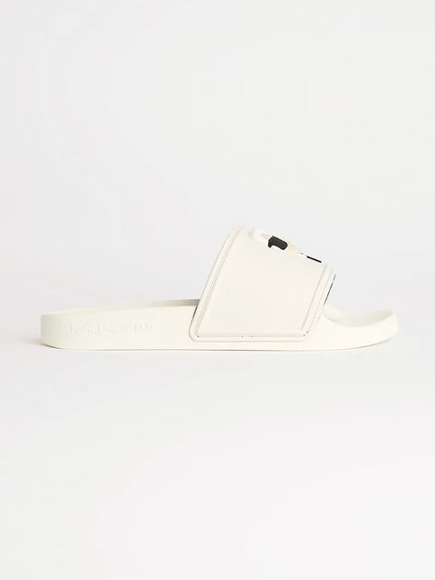 Karl Lagerfeld klapki KONDO 2.0 damskie kolor biały KL80905A - zdjęcie produktu nr 1