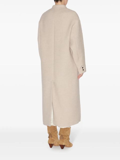 MARANT ÉTOILE Eris coat - Neutrals - zdjęcie produktu nr 2