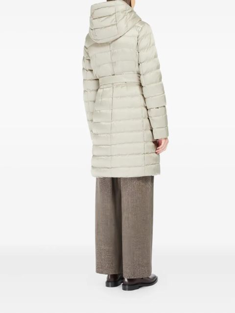 Max Mara Novef hooded coat - Neutrals