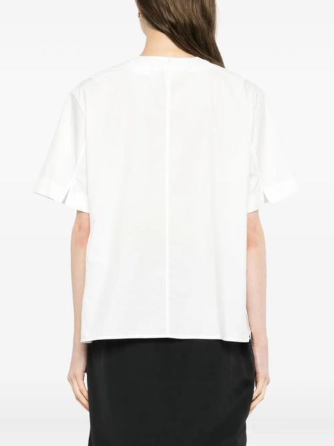 Jil Sander cotton blouse - White