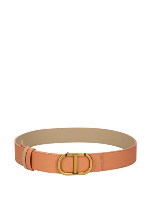 TWINSET reversible leather belt - Neutrals - zdjęcie produktu nr 1
