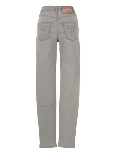 Vivienne Westwood logo-detail jeans - Grey - zdjęcie produktu nr 2