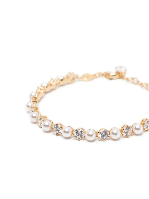 Swarovski Matrix tennis bracelet - Gold