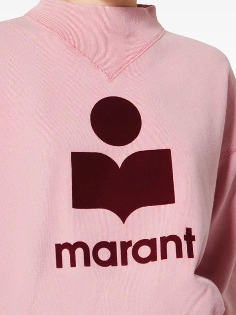 MARANT ÉTOILE Moby logo sweatshirt - Pink