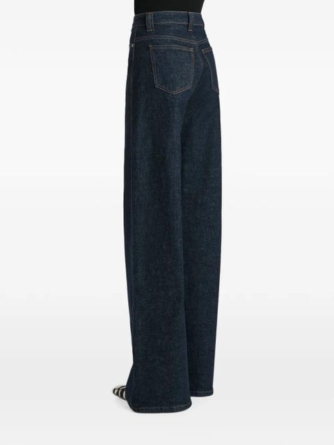KHAITE Dane stretch jeans - Blue