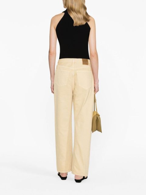 TOTEME Twisted Seam straight-leg jeans - Neutrals
