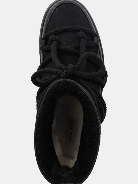 Inuikii śniegowce skórzane Classic kolor czarny 1001.003.0122.000