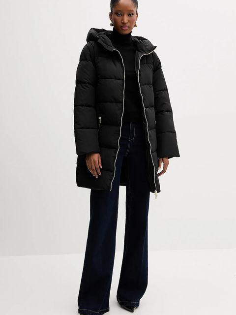 Silvian Heach kurtka ANDER kolor czarny zimowa GPA25367PI