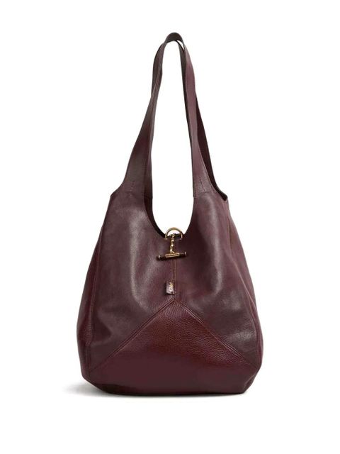 Chloé ballon leather tote bag - Brown - zdjęcie produktu nr 2