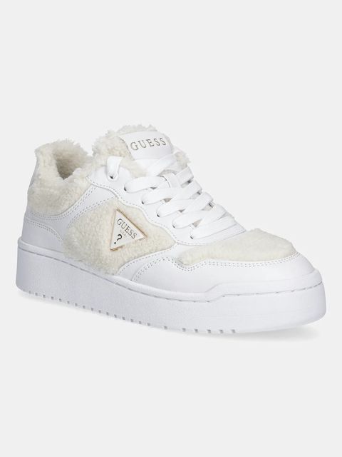 Guess sneakersy MIRAM10 damskie kolor biały FLFM10 FAB12 - zdjęcie produktu nr 1