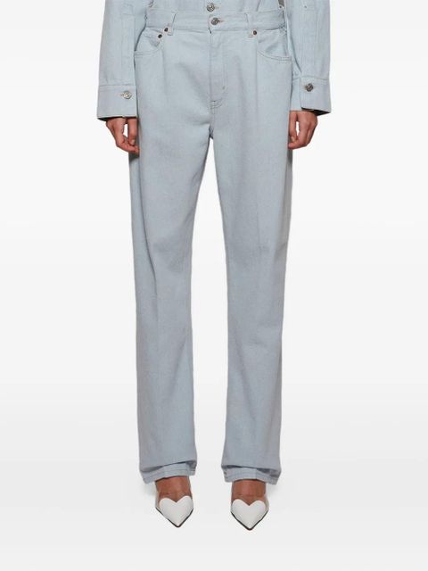 Victoria Beckham kick-pocket jeans - Blue