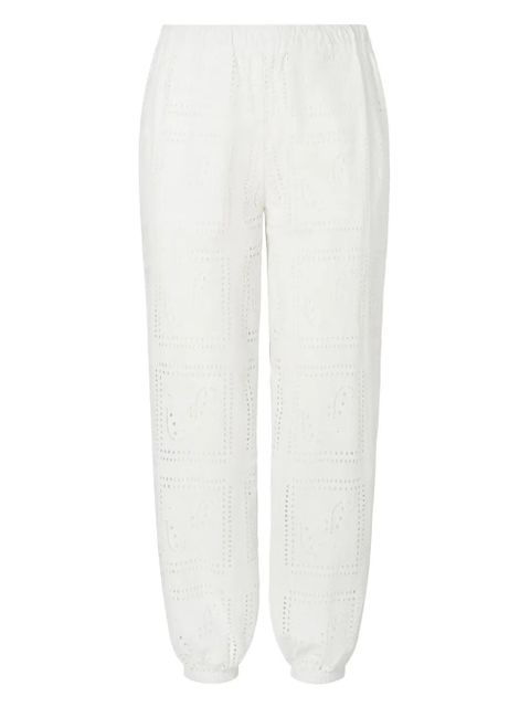 Tory Burch Eyelet trousers - White - zdjęcie produktu nr 2