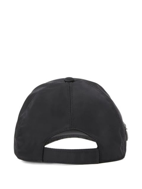 Prada logo-plaque baseball cap - Black - zdjęcie produktu nr 2