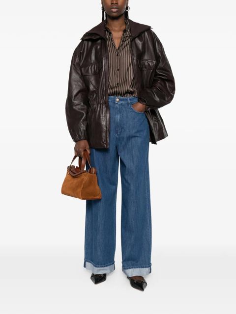 Max Mara Lupino cuffed trousers - Blue - zdjęcie produktu nr 2