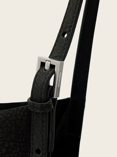 AllSaints torebka skórzana ARA kolor szary W285XD