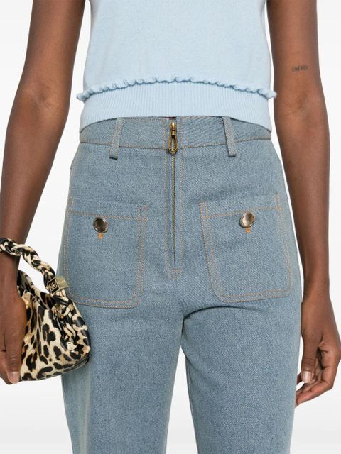 SANDRO straight-leg jeans - Blue