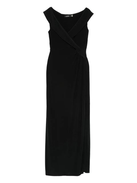 Lauren Ralph Lauren crossover knot dress - Black - zdjęcie produktu nr 1