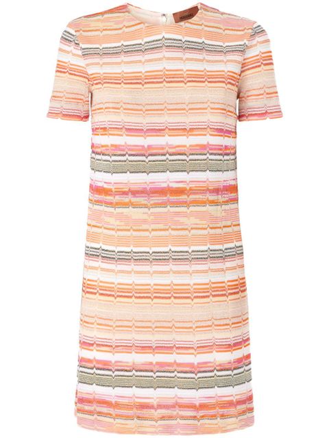 Missoni striped mini dress - Neutrals - zdjęcie produktu nr 1
