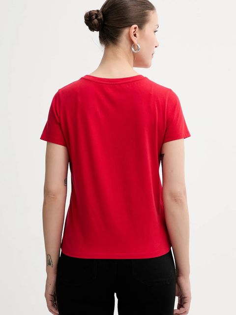 ZADIG&VOLTAIRE t-shirt bawełniany damski kolor czerwony JWTS02837