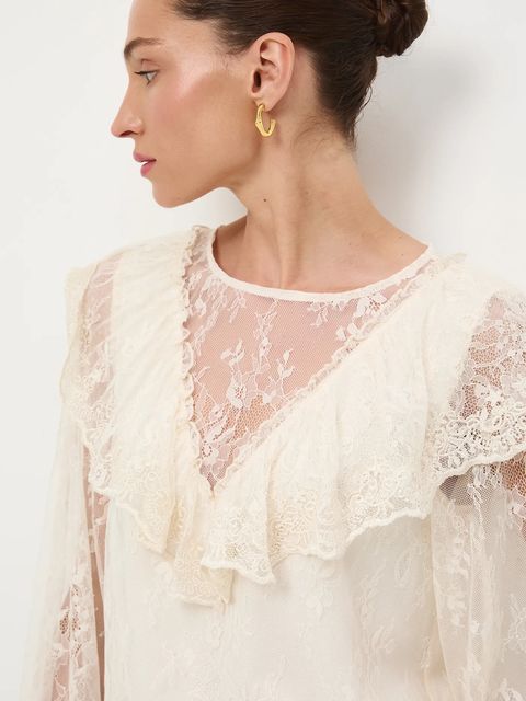 Medicine bluzka damska kolor beżowy