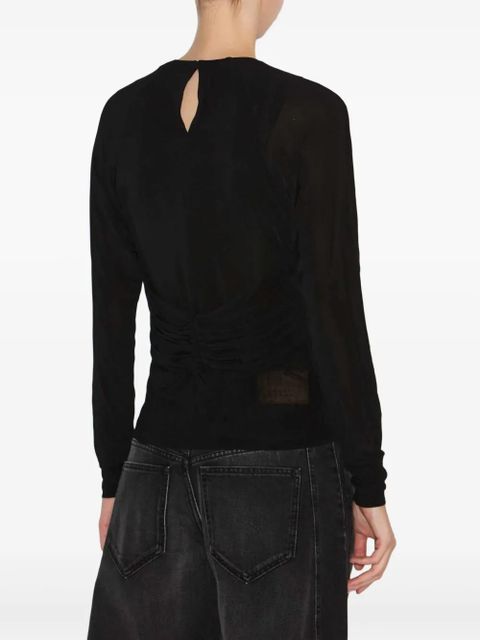 ISABEL MARANT Gaetane blouse - Black